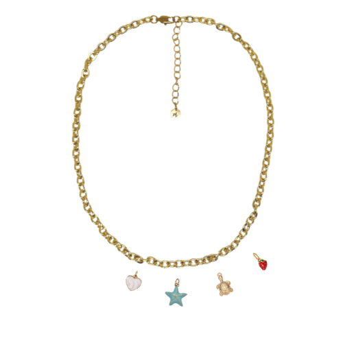 CHARMING BAR: necklace chain - customer's Product with price 52.00 ID DEP72_xa7xj8-sah5N9Vbg5V